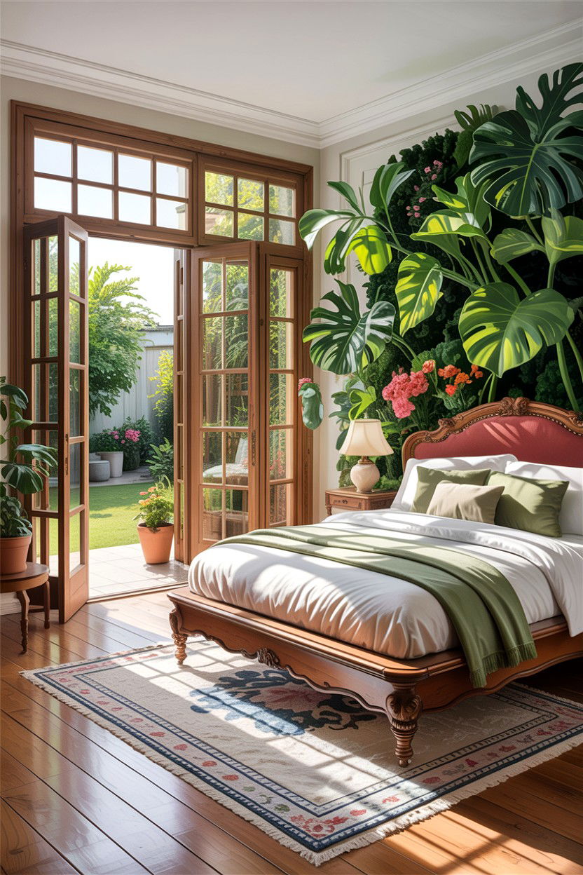 Biophilic Bedroom - 30 bedroom styling ideas