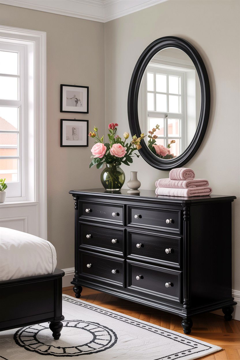 Black Dresser For Guest Room - 30 bedroom black dressers