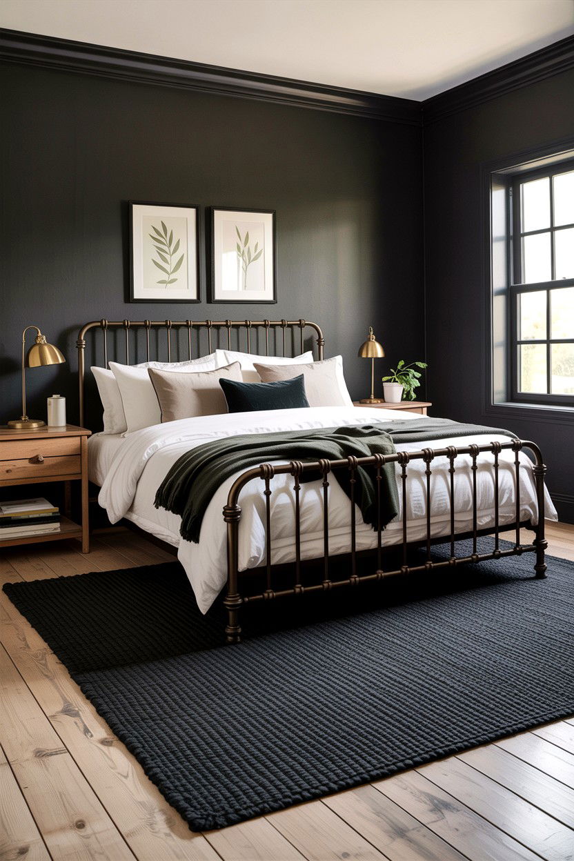 Black Jute Rug - 30 bedroom jute rugs