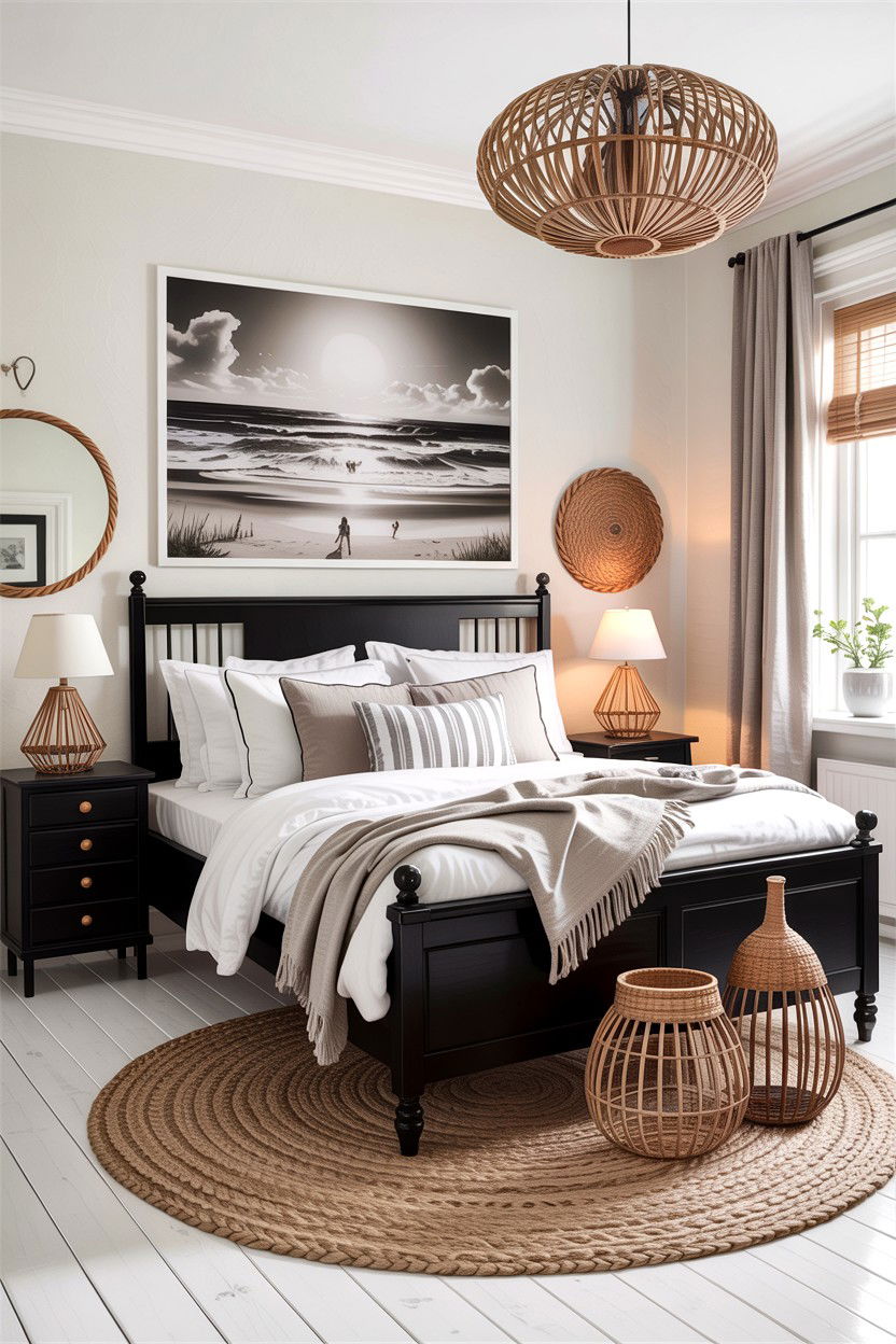 30 Scandinavian Black Bedroom Ideas for a Bold Look