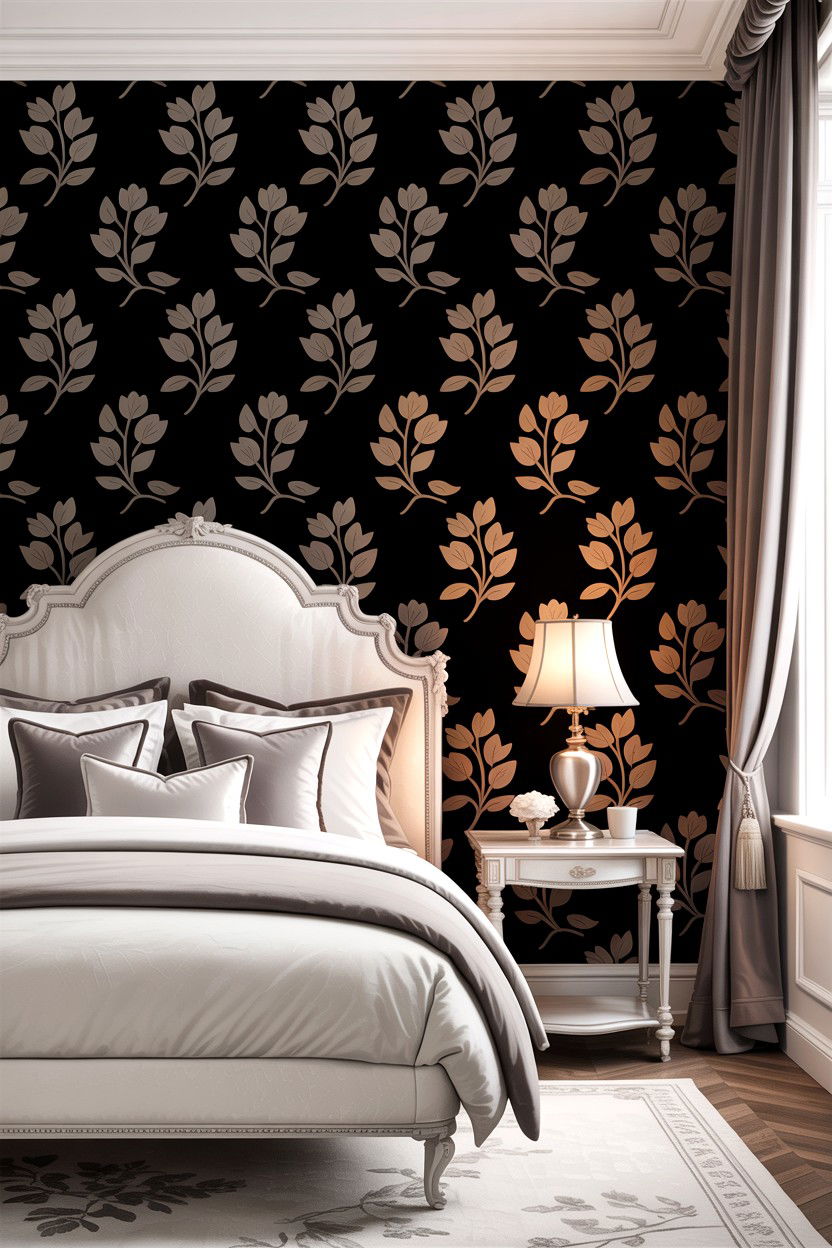 Black Wallpaper Bedroom - 30 bedroom black walls