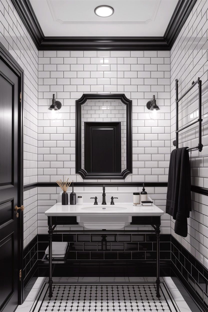 Black and white bathroom - 30 architect designed bathroom ideas