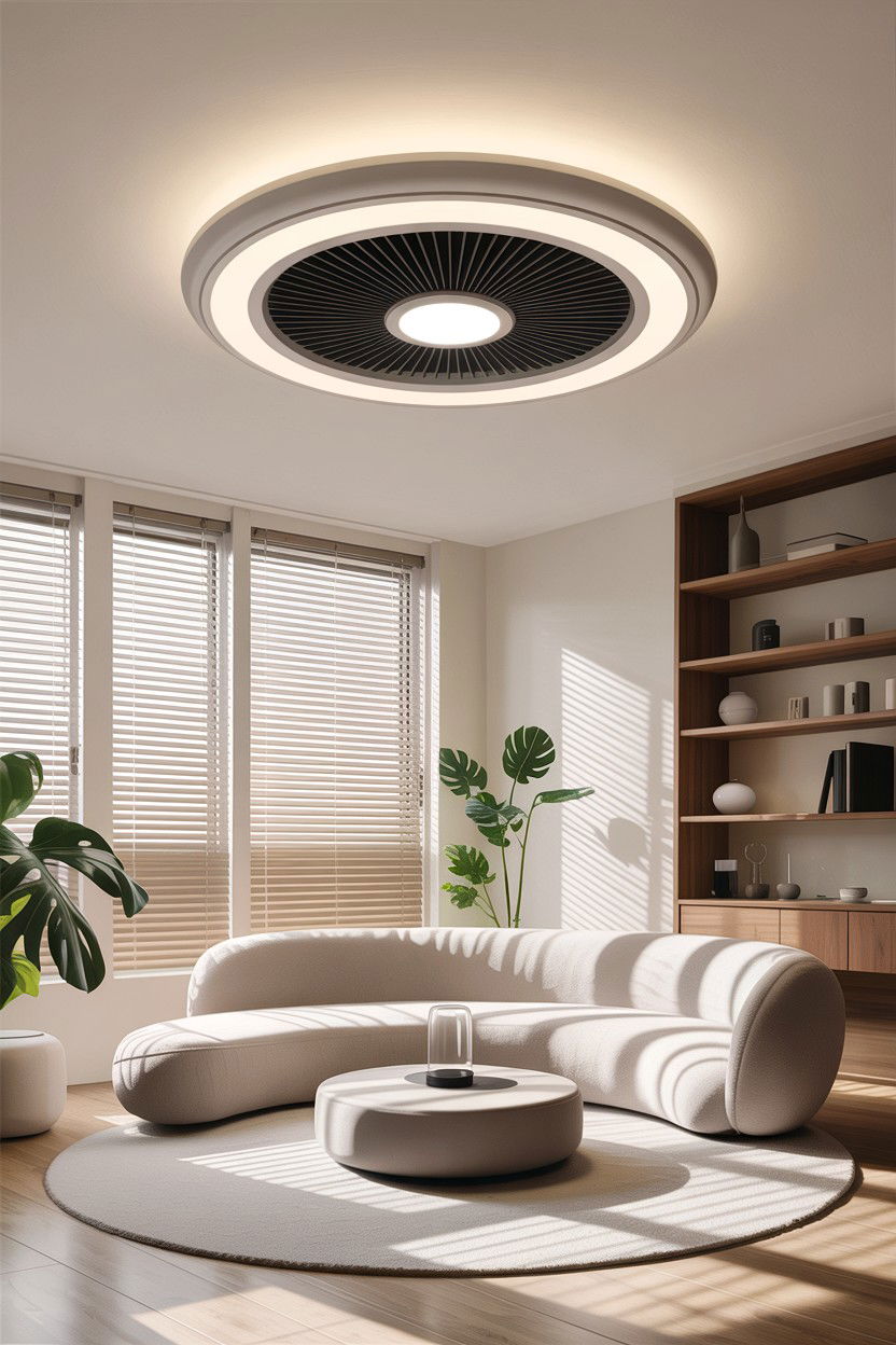 30 Stylish Living Room Fans for a Cool and Comfortable Home