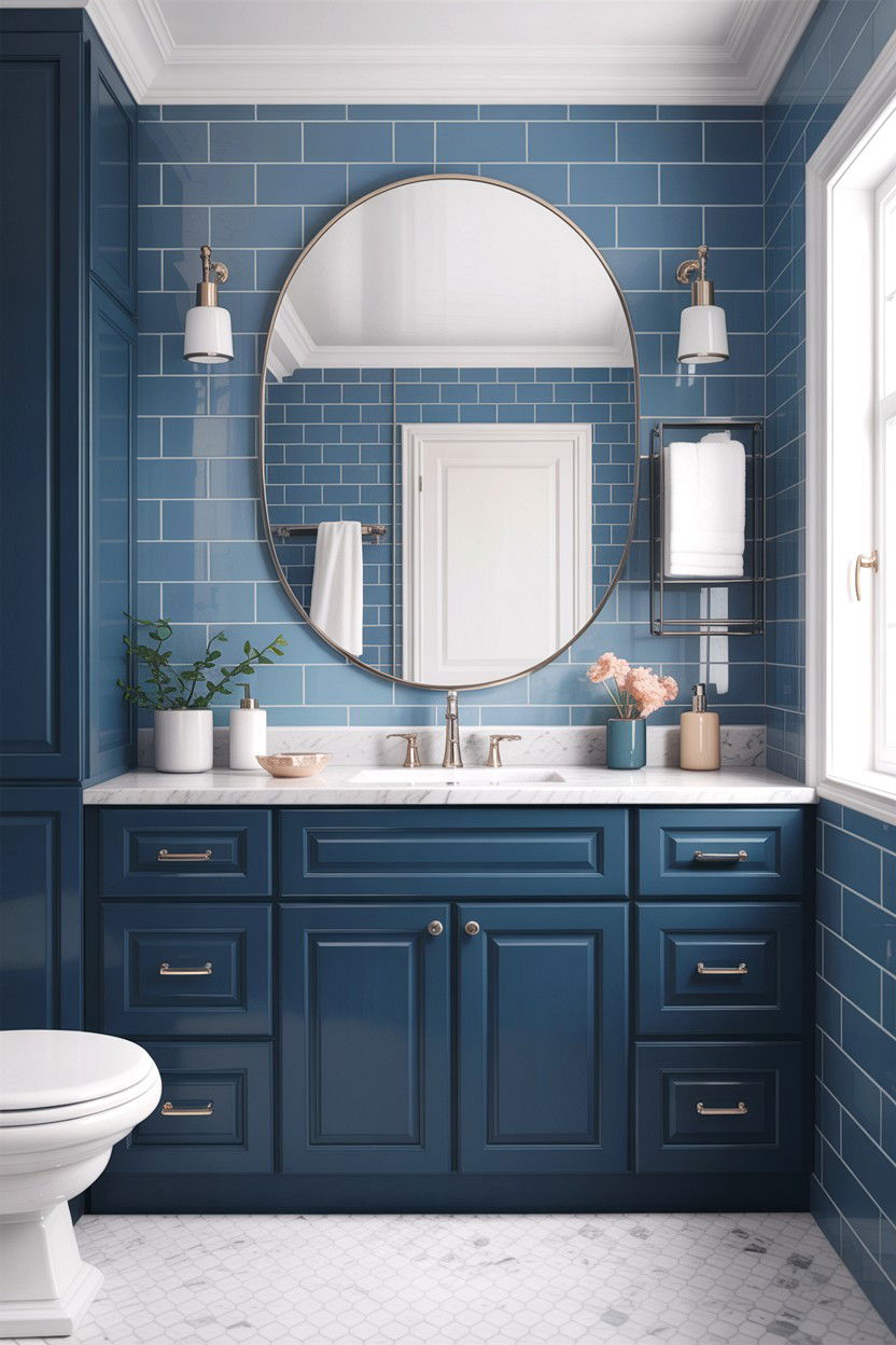 Blue bathroom - 30 amazing bathroom ideas