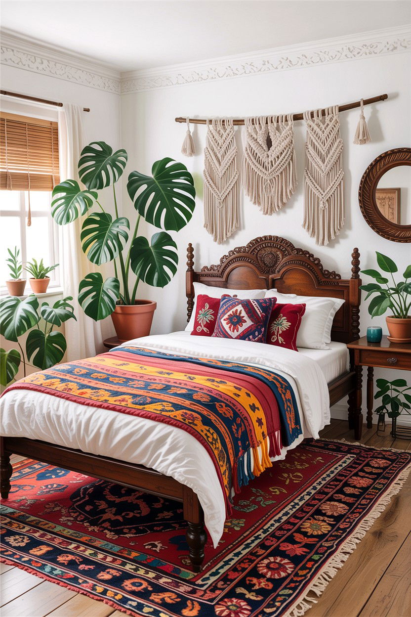 Bohemian Bedroom - 30 bedroom designs