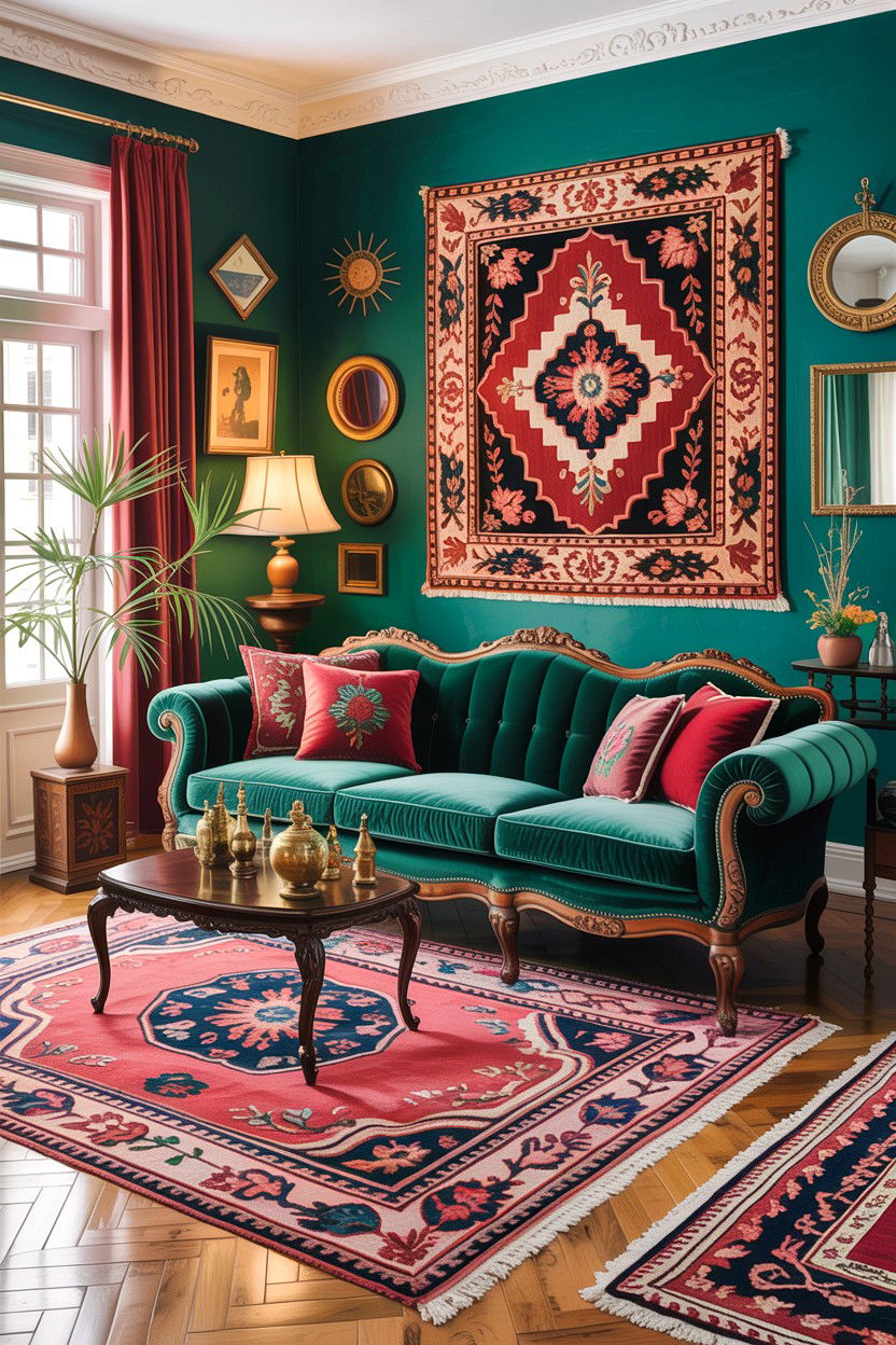 Bohemian Formal Living Room - 30 formal living room ideas