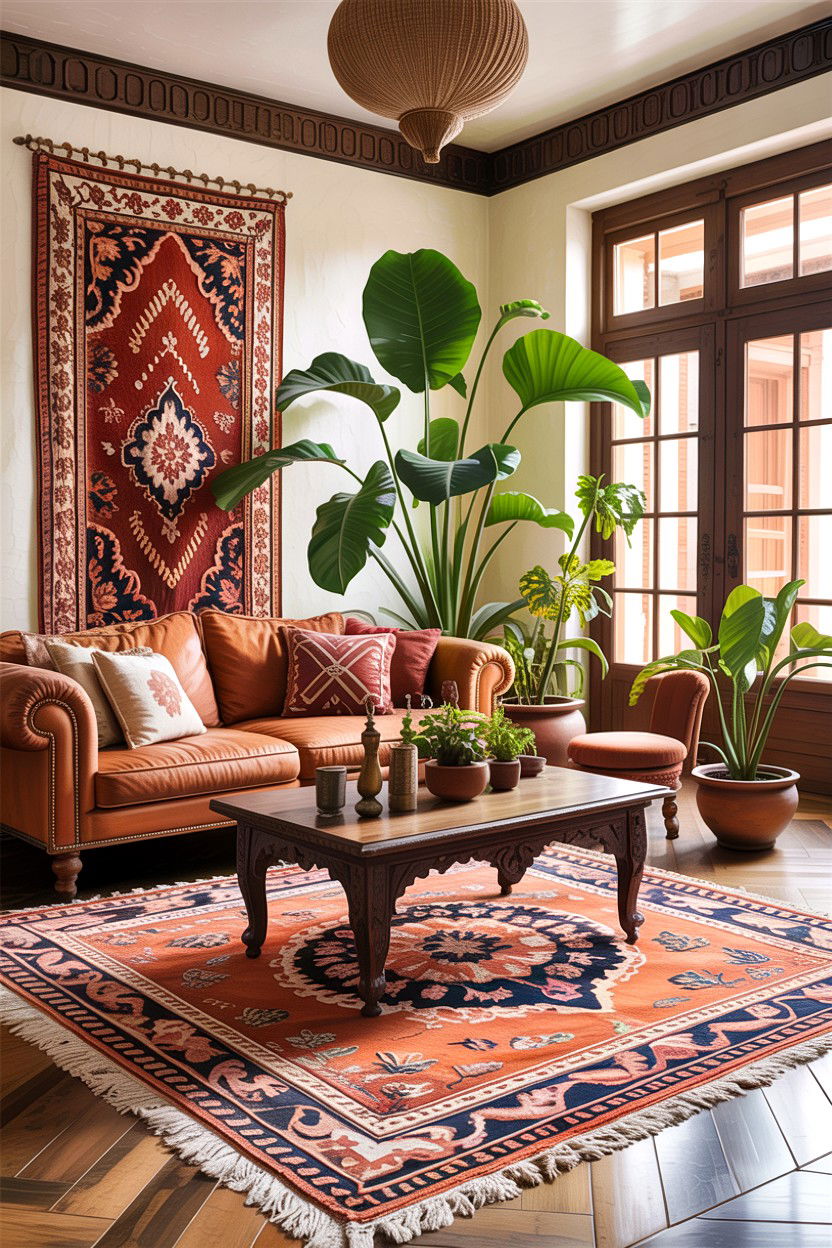 Bohemian Luxury Living Room - 30 high end living room ideas