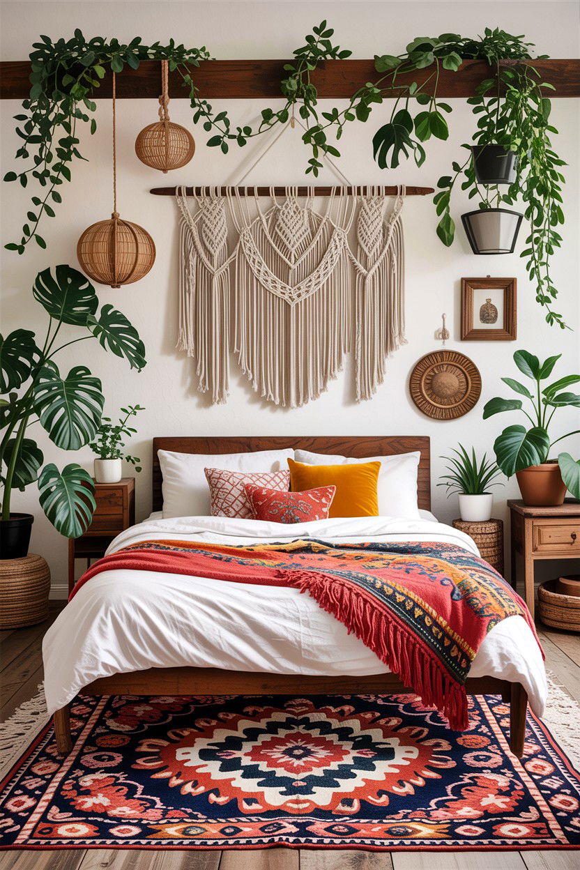 Bohemian Style Bedroom - 30 bespoke bedroom ideas