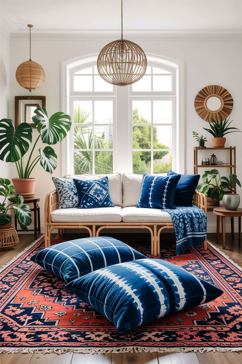 30 Indigo Living Room Ideas for Modern Sophistication