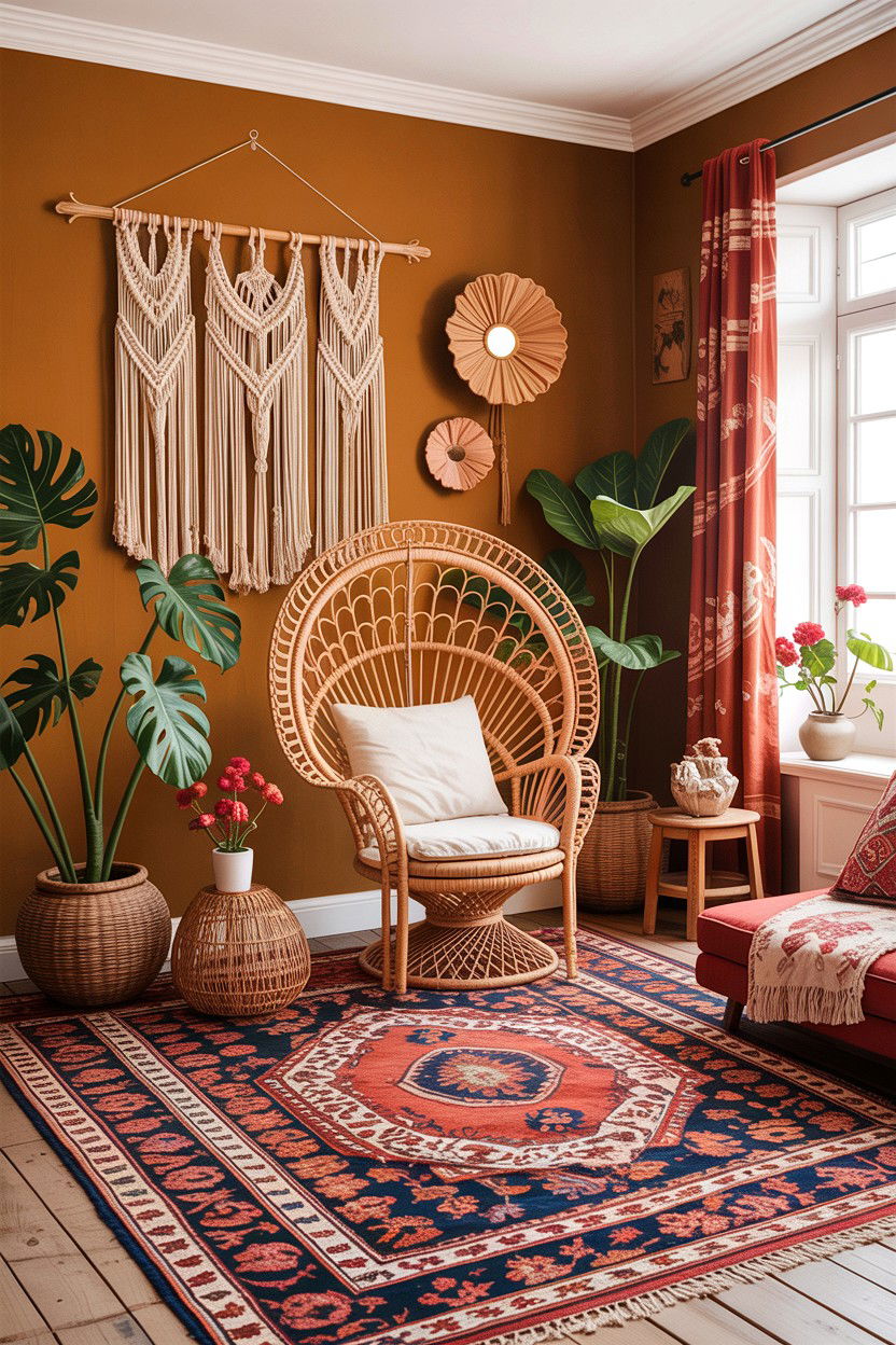 Bohemian living room - 30 gender neutral living room ideas