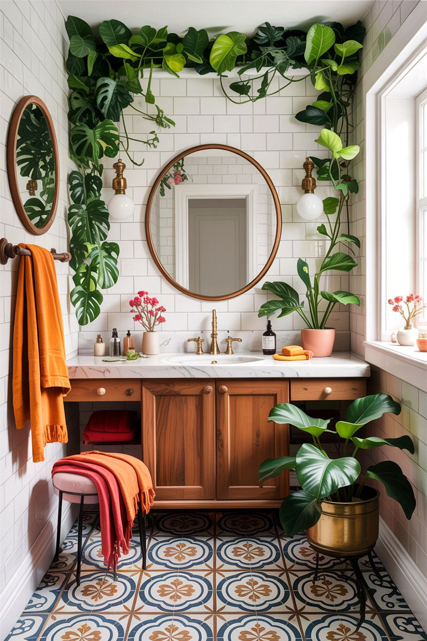 Boho Bathroom - 30 ideal bathroom ideas
