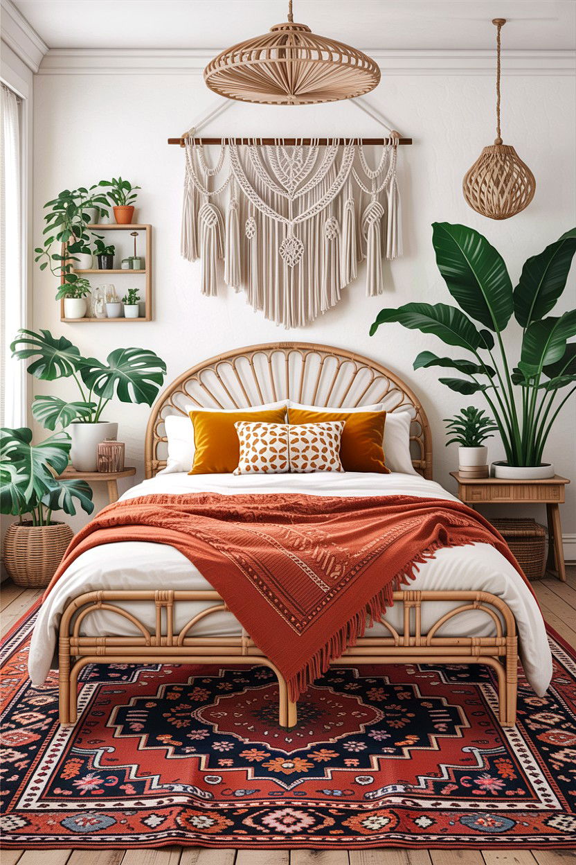 Boho Bedroom - 30 bedroom styling ideas