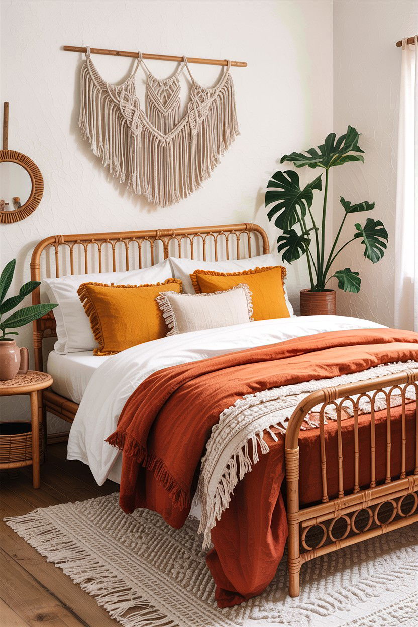 Boho Linen Bedding - 30 bedroom linen bedding ideas