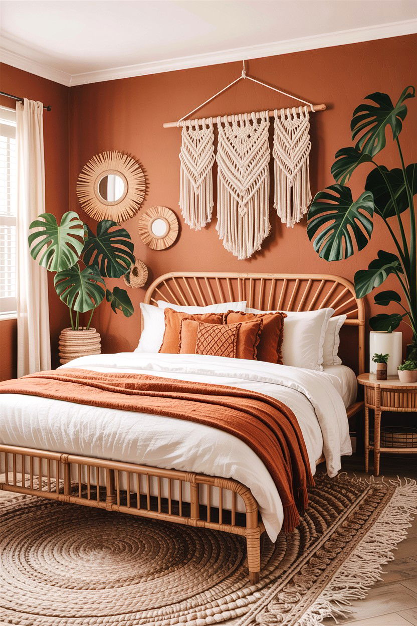 Boho Master Bedroom - 30 easy bedroom ideas