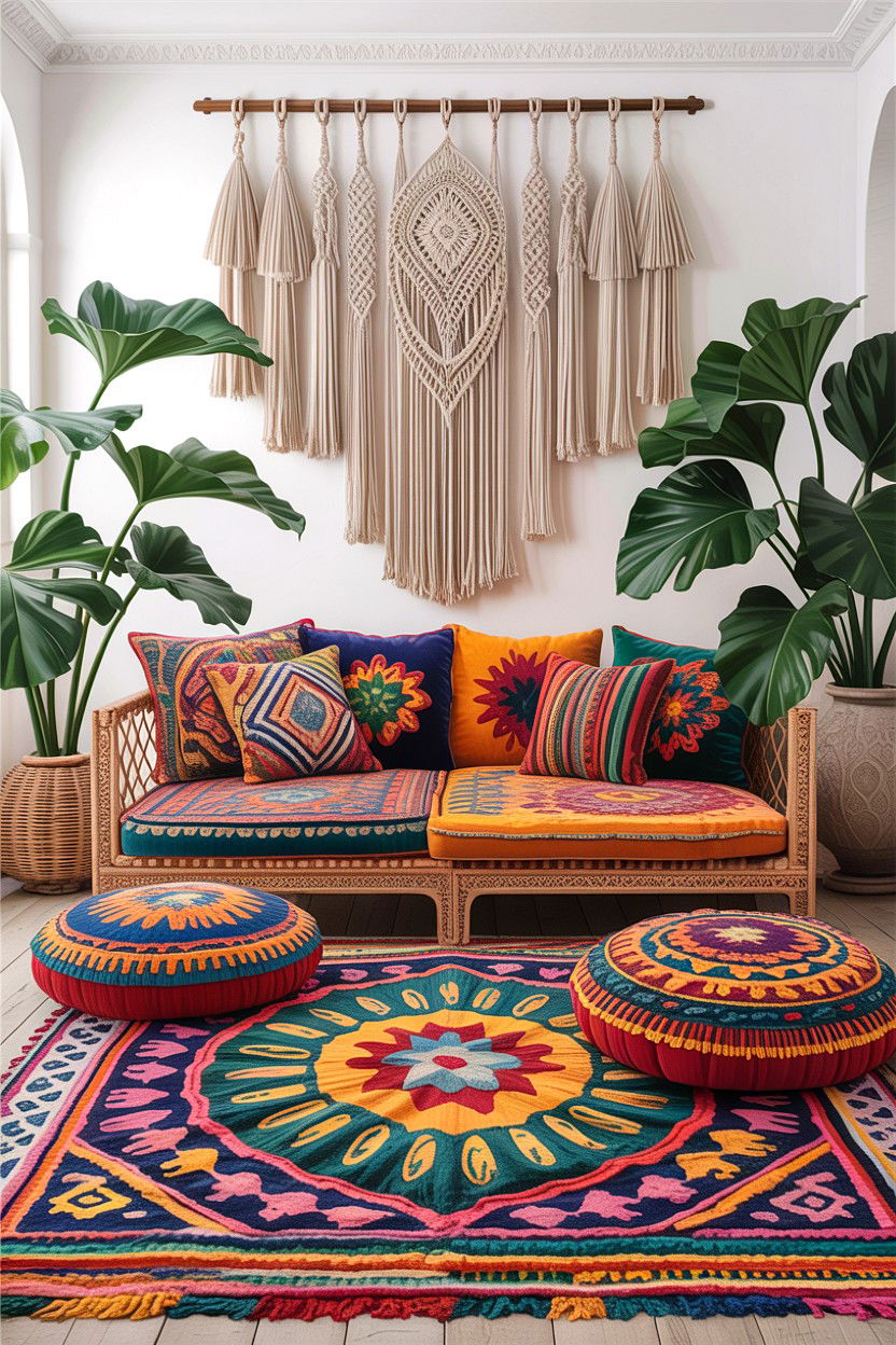 Boho Moroccan Living Room - 30 Moroccan living room ideas