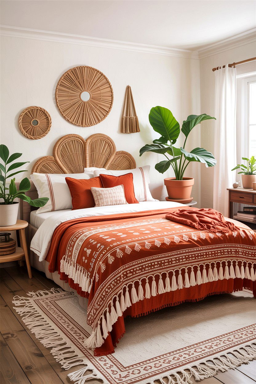 Boho Tassel Bedspread - 30 bedroom bedspreads