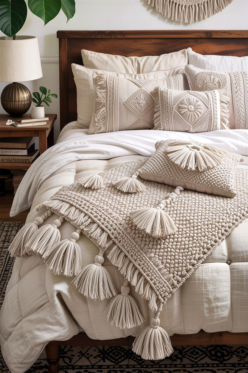 30 Cozy Bedroom Layered Bedding Ideas for Your Room