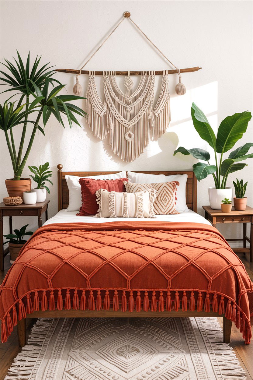Boho Textured Coverlet - 30 bedroom coverlets