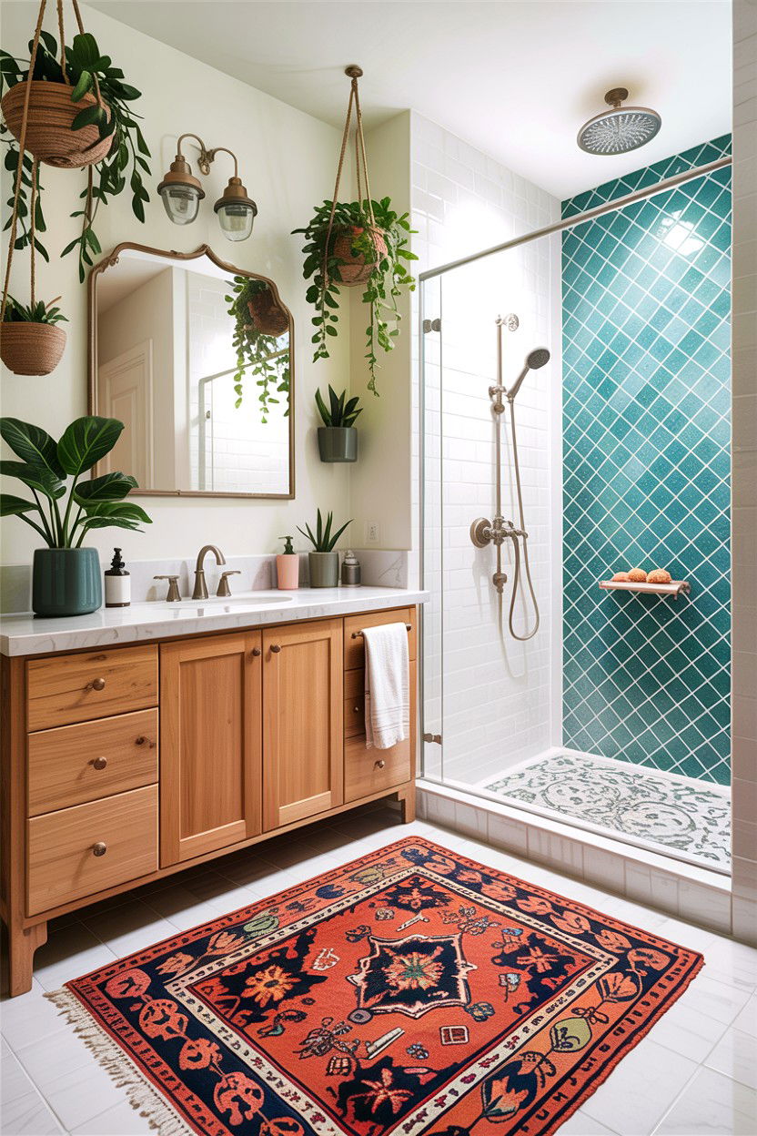 Boho bathroom - 30 Home Depot bathroom ideas