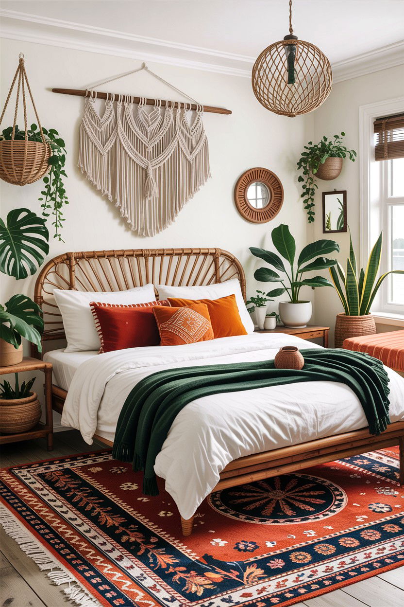 Boho lake house bedroom - 30 lake house bedroom ideas