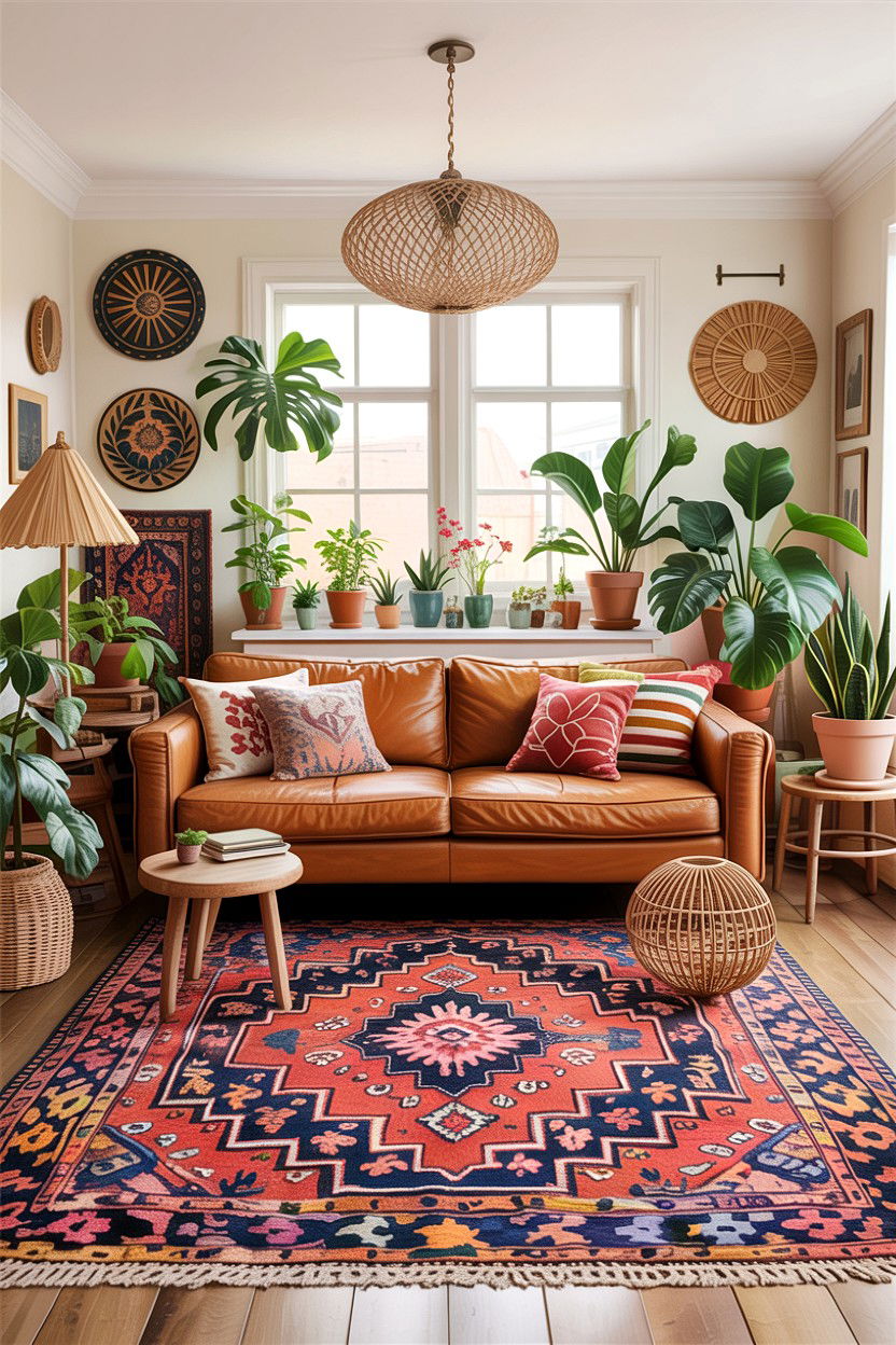 Boho living room - 30 family living room ideas