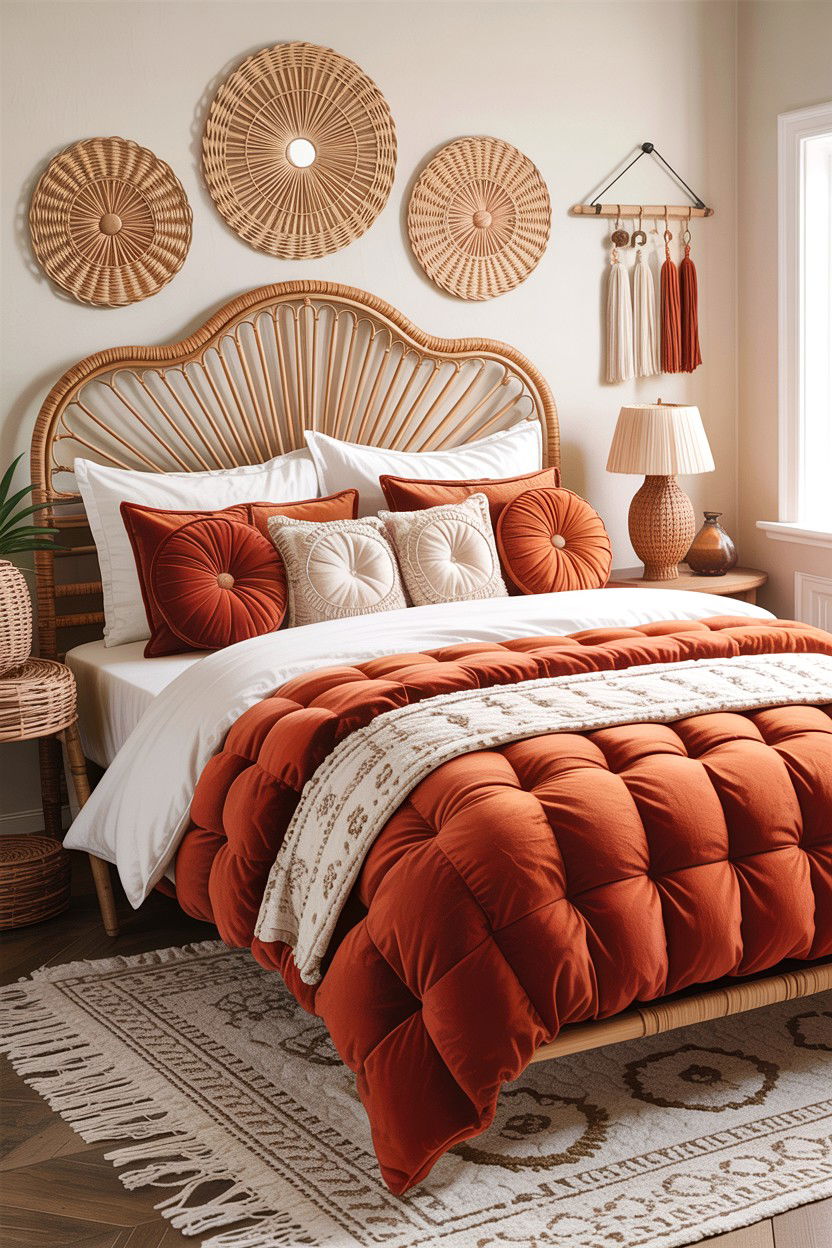 Boho tufted bedding set - 30 bedroom bedding sets
