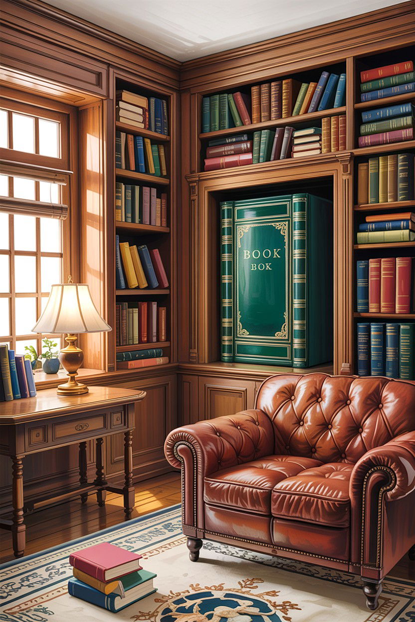 Book Shaped Box - 30 living room decorative boxes