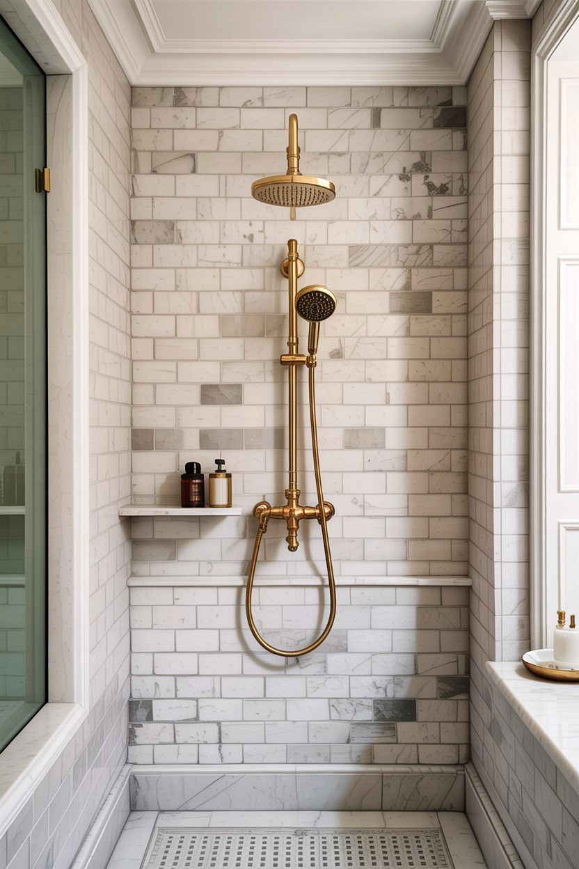 Brass Bathroom Fixtures - 30 classic bathroom ideas