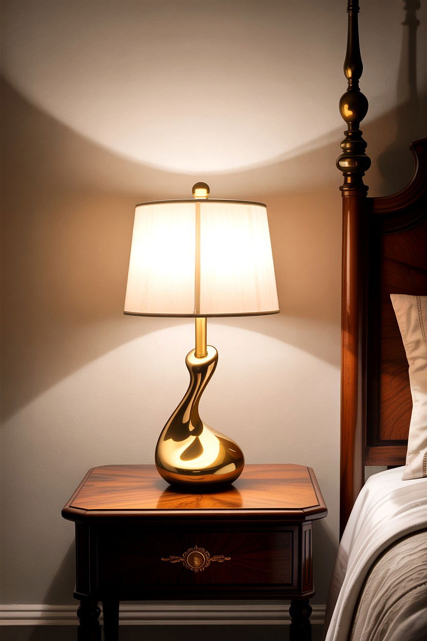 Brass Bedside Lamp Modern - 30 Balinese bedroom ideas
