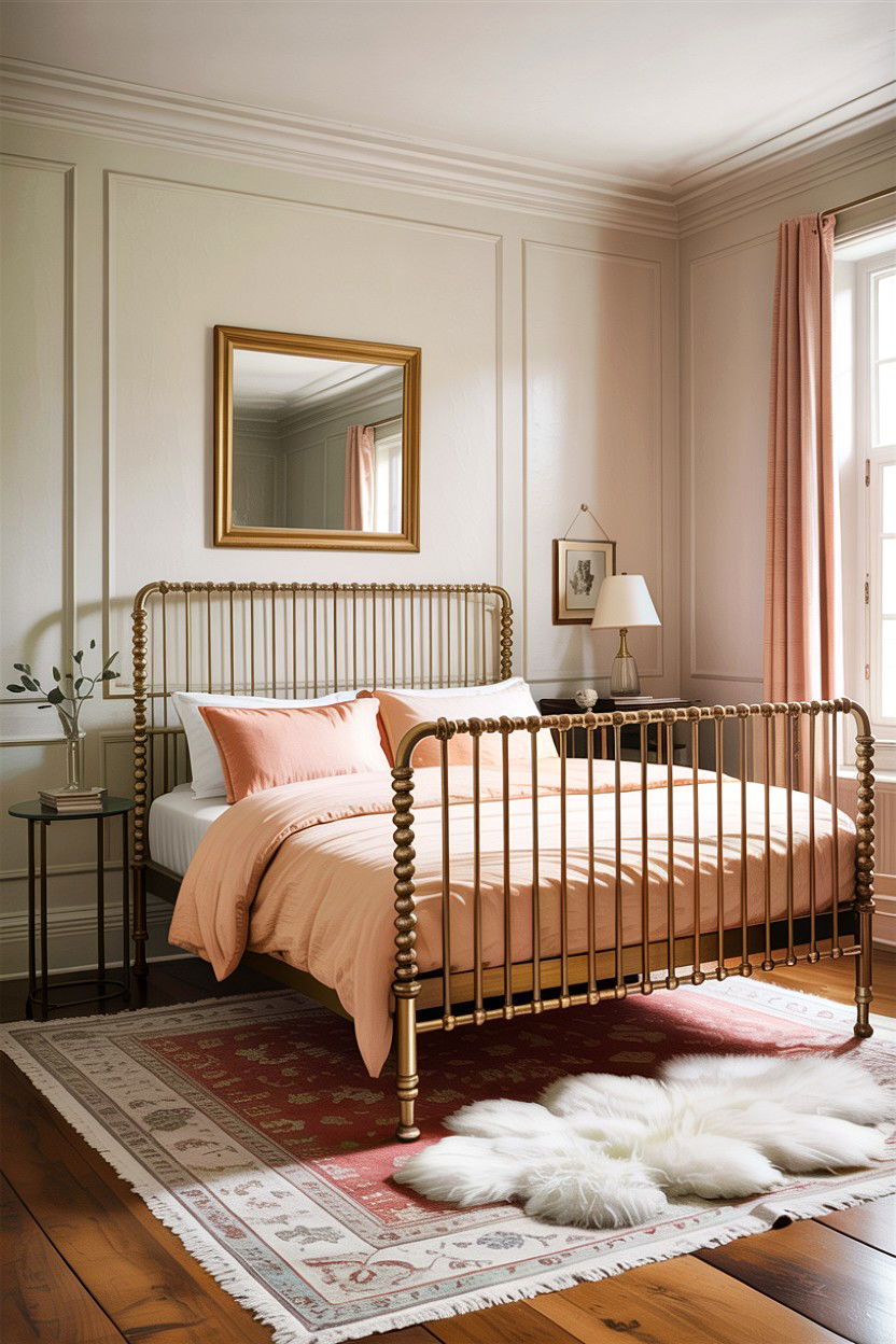 Brass Spindle Bed - 30 bedroom brass beds