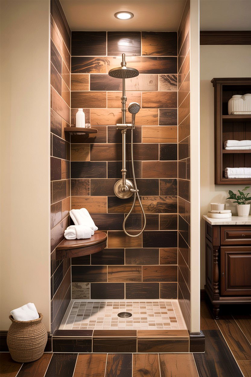 Brushed nickel shower - 30 Hansgrohe bathroom ideas