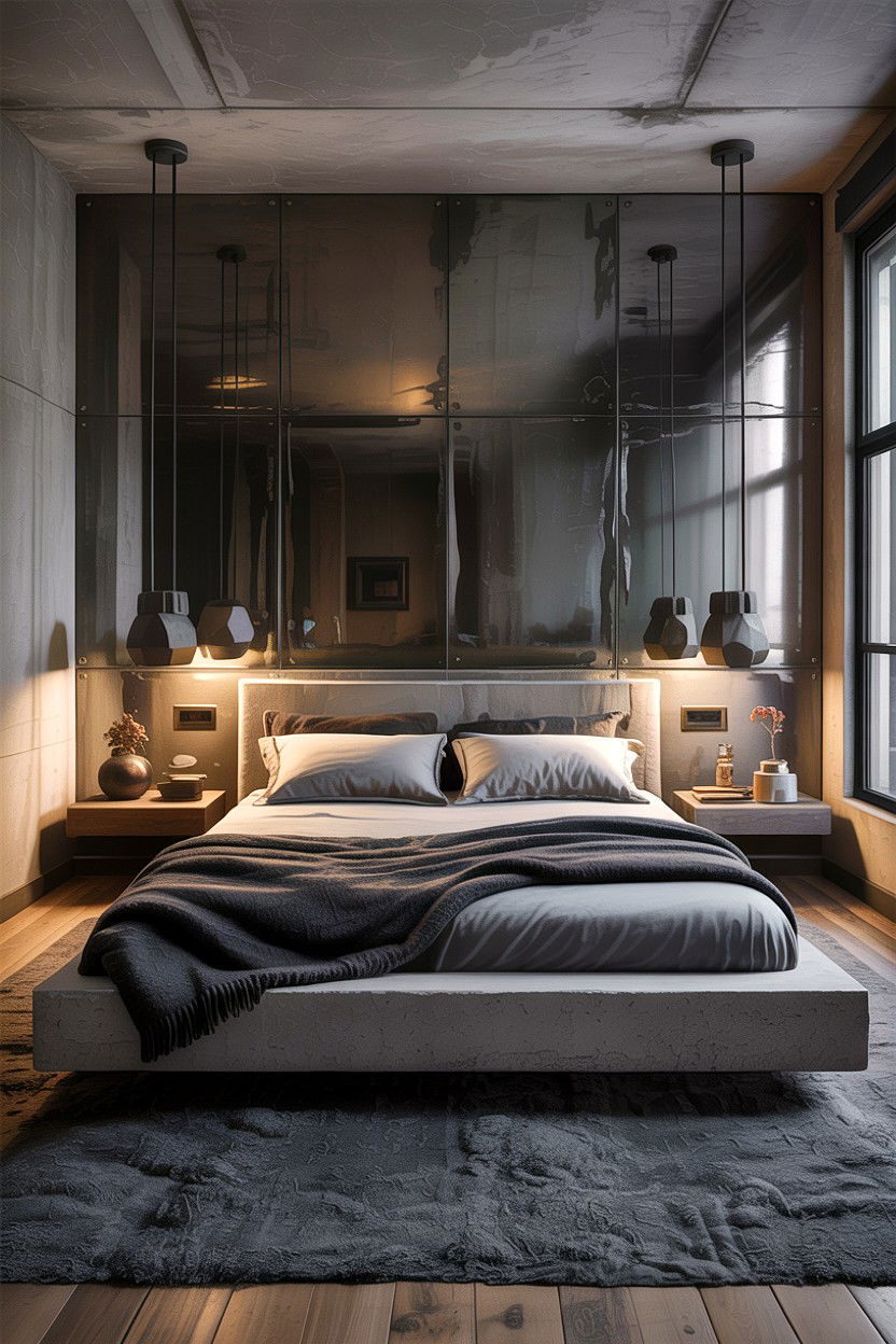 Brutalist Bedroom - 30 bedroom inspiration boards