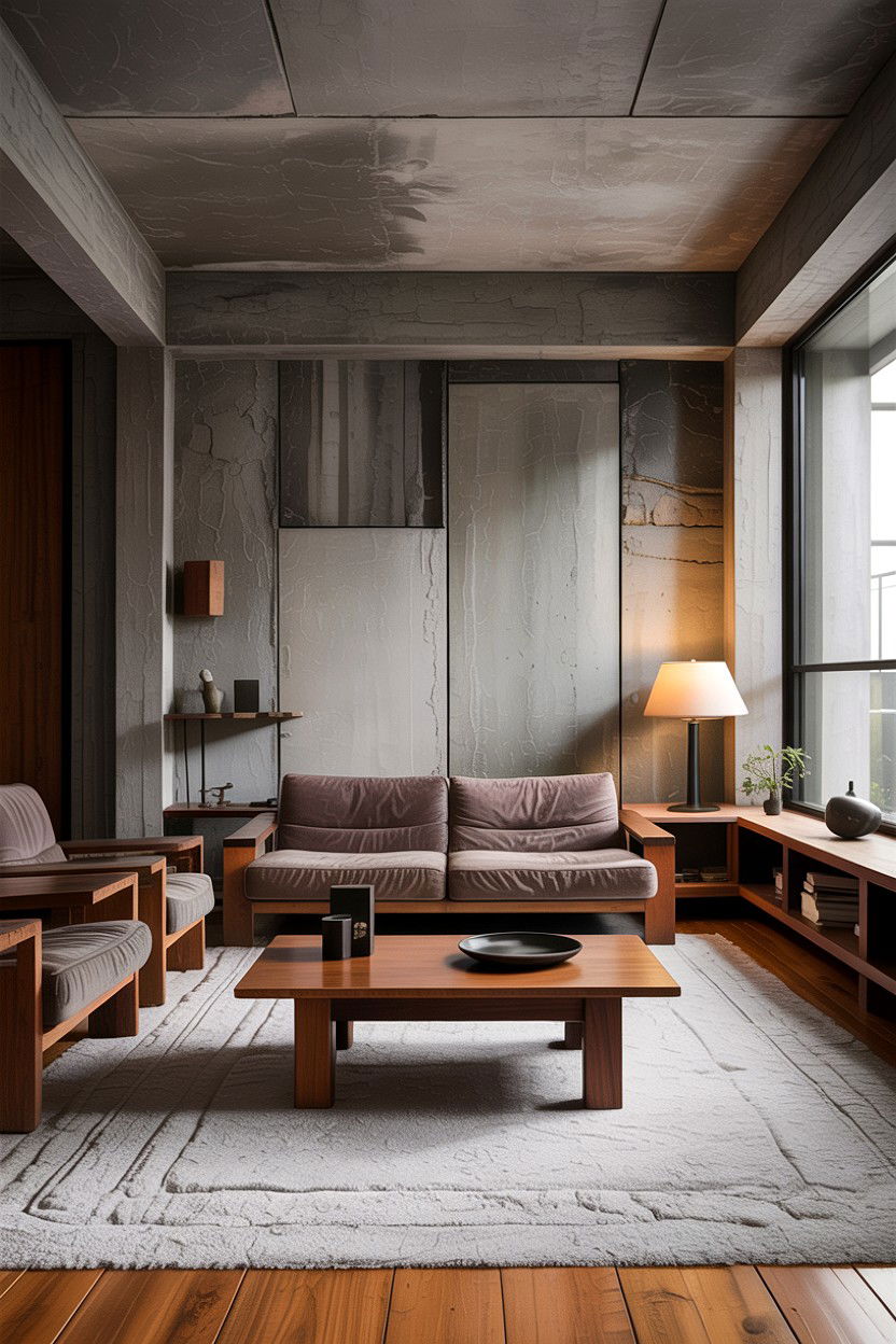 Brutalist architecture - 30 architect living room ideas