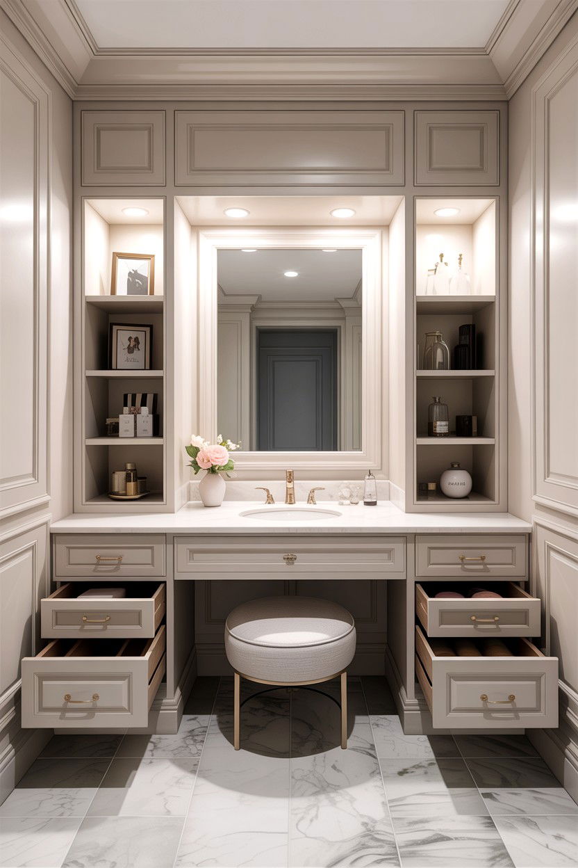 Built In Bedroom Vanity - 30 bedroom vanity tables