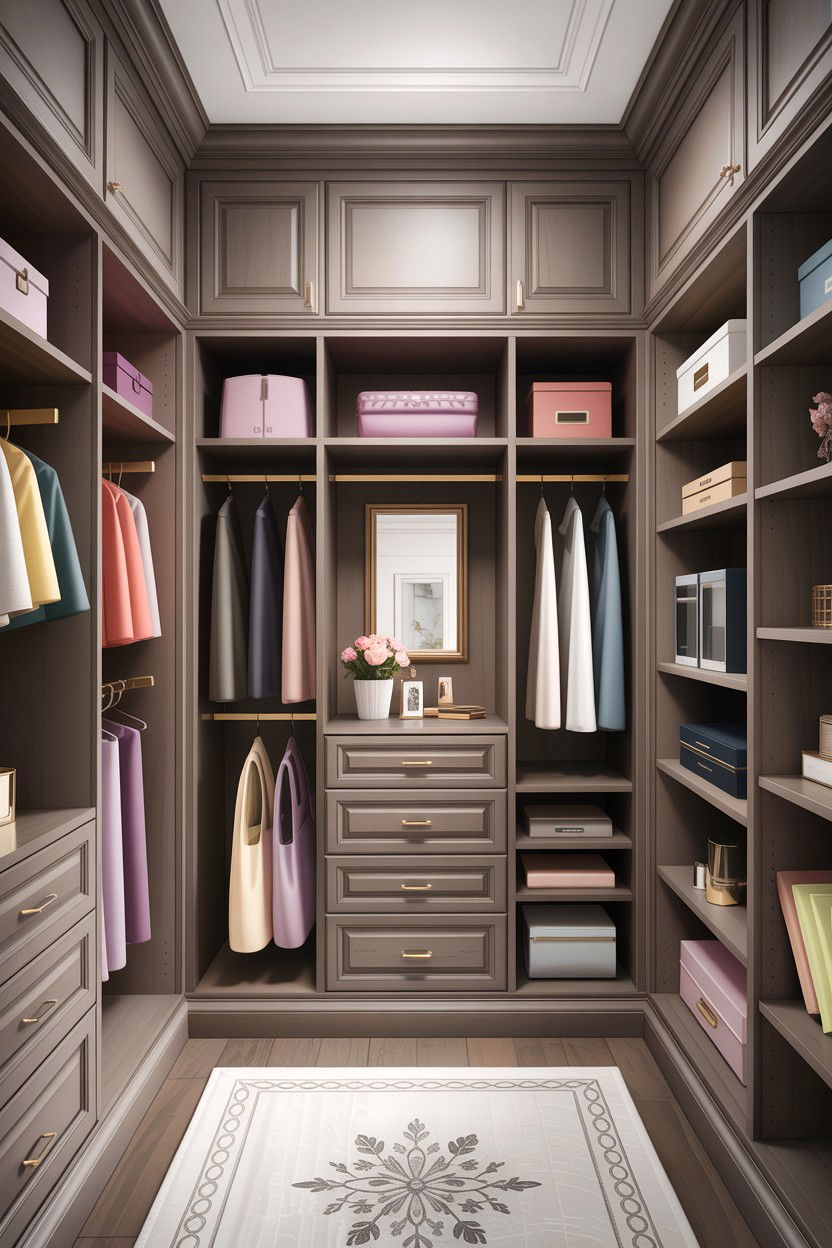 Built In Closet Shelving - 30 bedroom closet shelving ideas