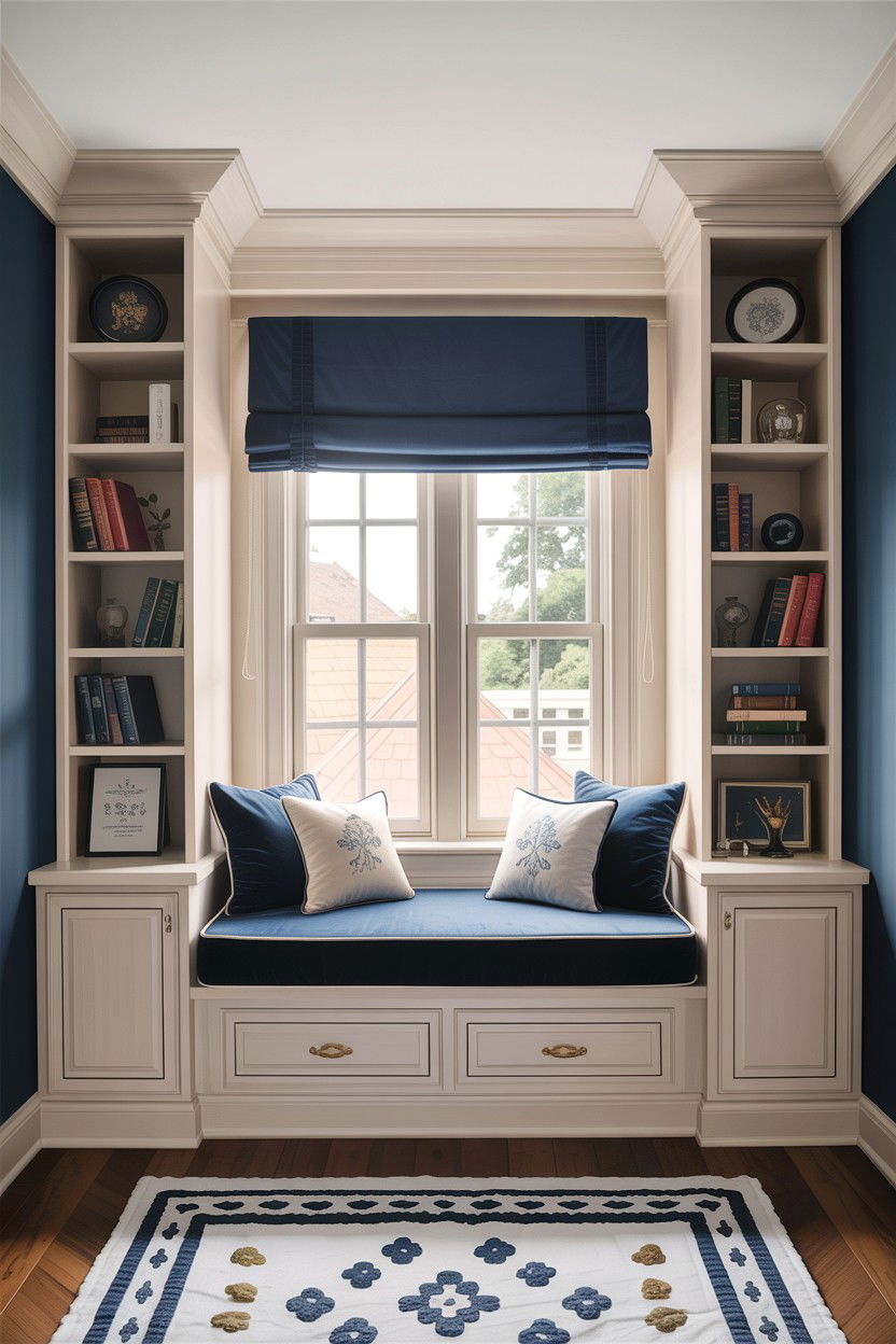 Built In Window Seat - 30 bedroom window benches