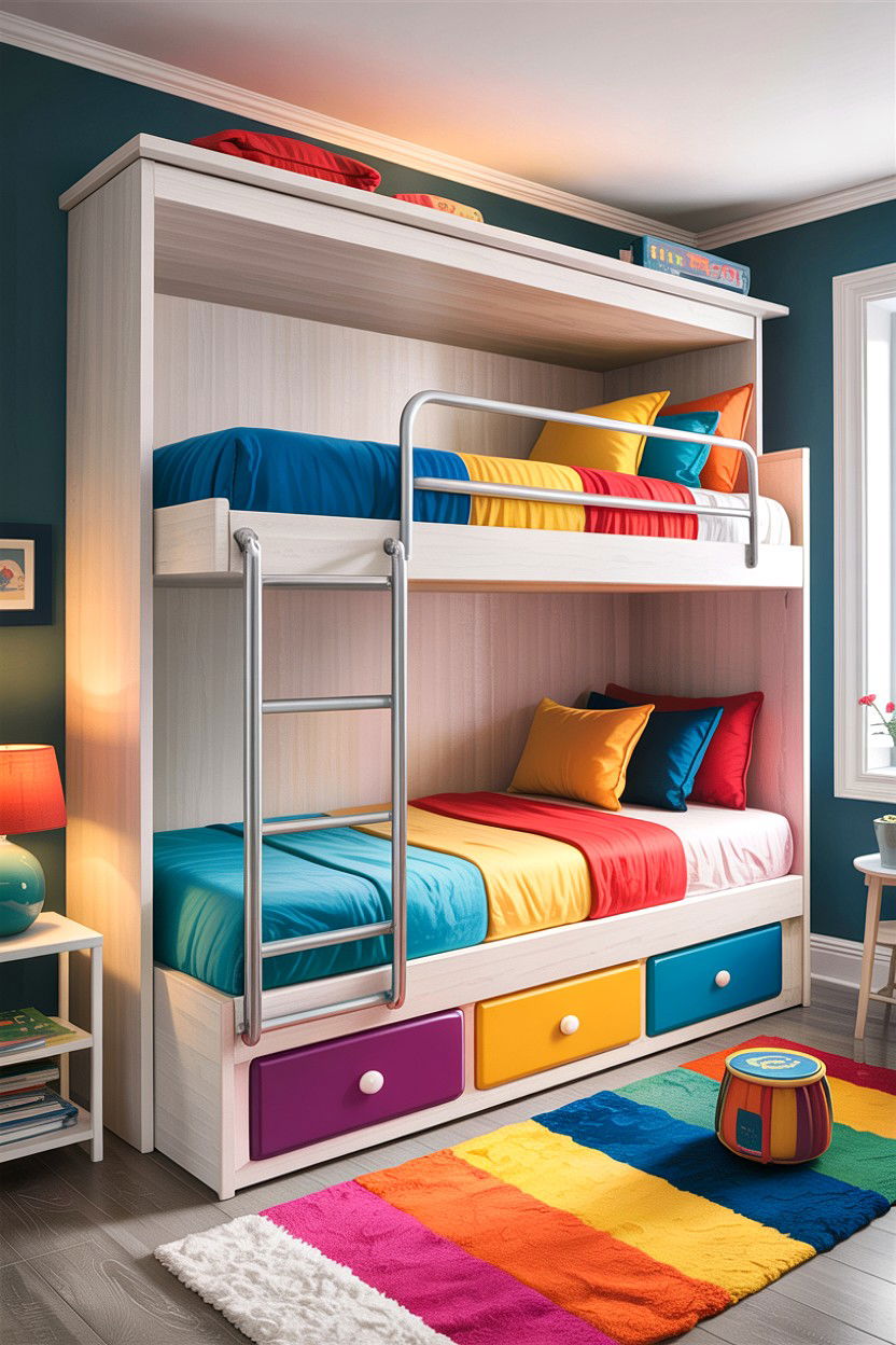 Bunk Bed Wall Bed - 30 bedroom fold down bed ideas