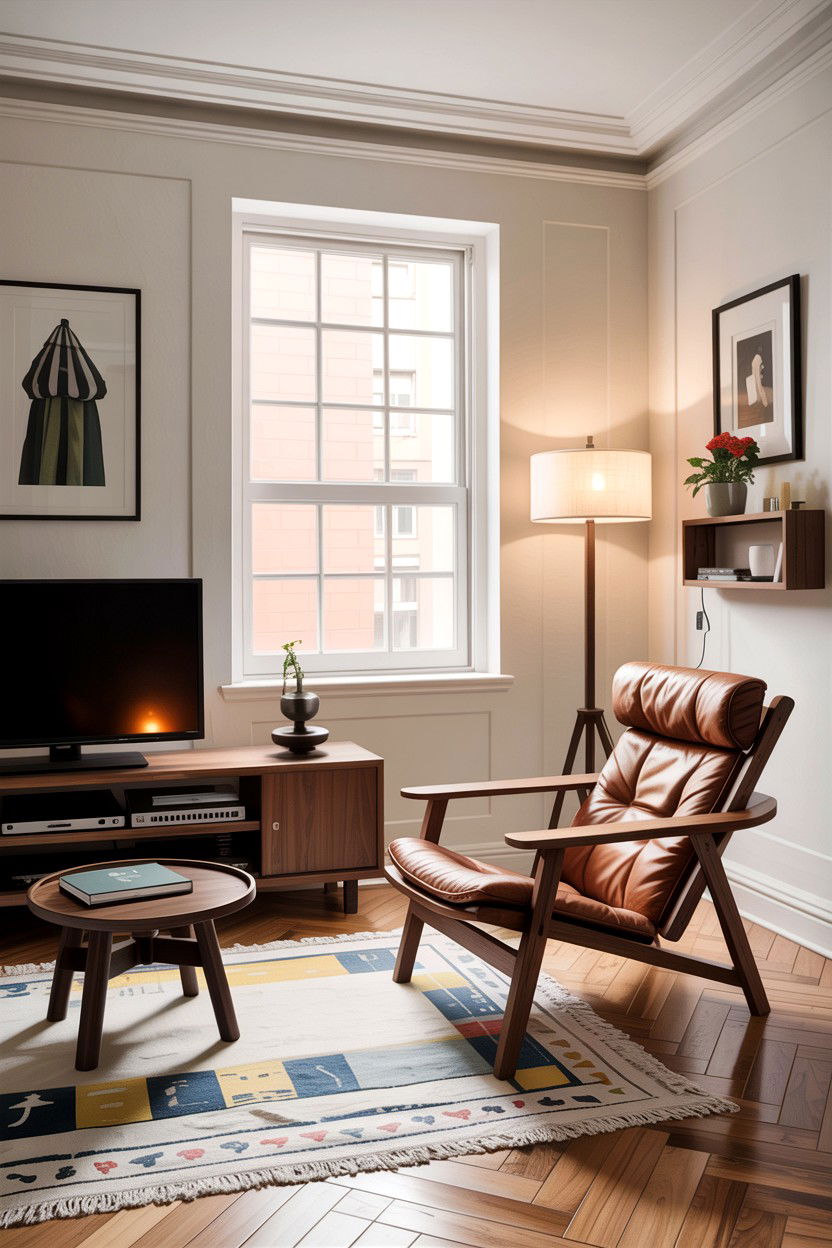 CH Sawbuck Lounge Apartment - 30 living room Wegner chair ideas