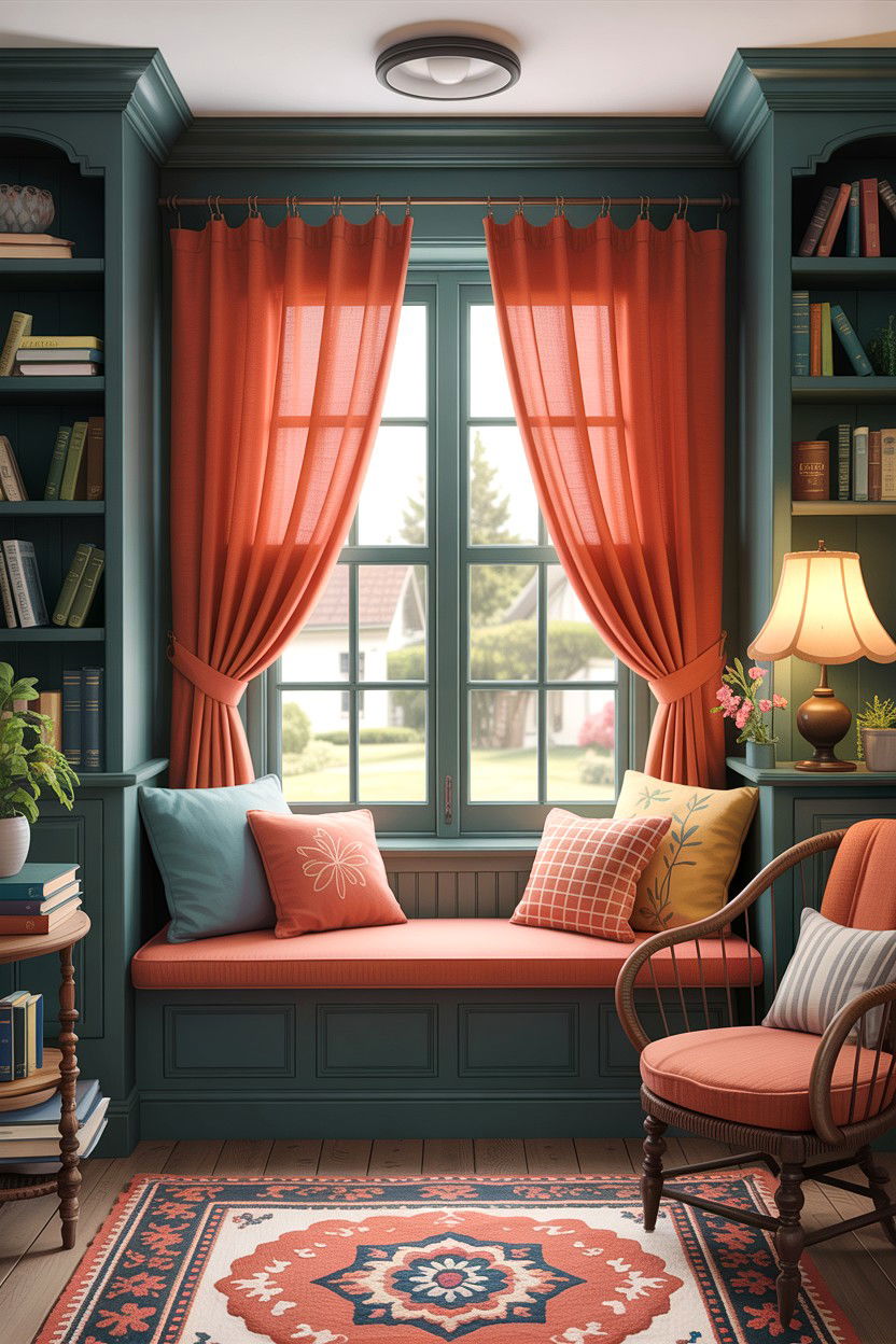 Cafe style curtains - 30 living room curtains
