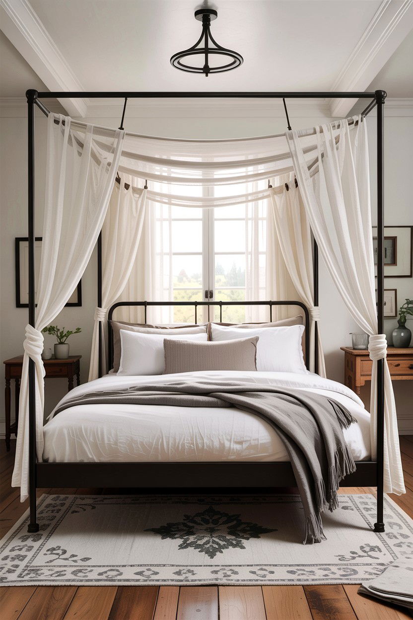 Canopy Bed Frame - 30 bespoke bedroom ideas