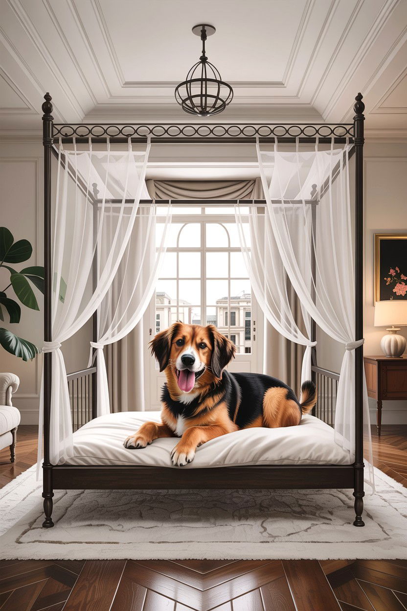 Canopy Dog Bed For Large Bedrooms - 30 dog bed bedroom ideas