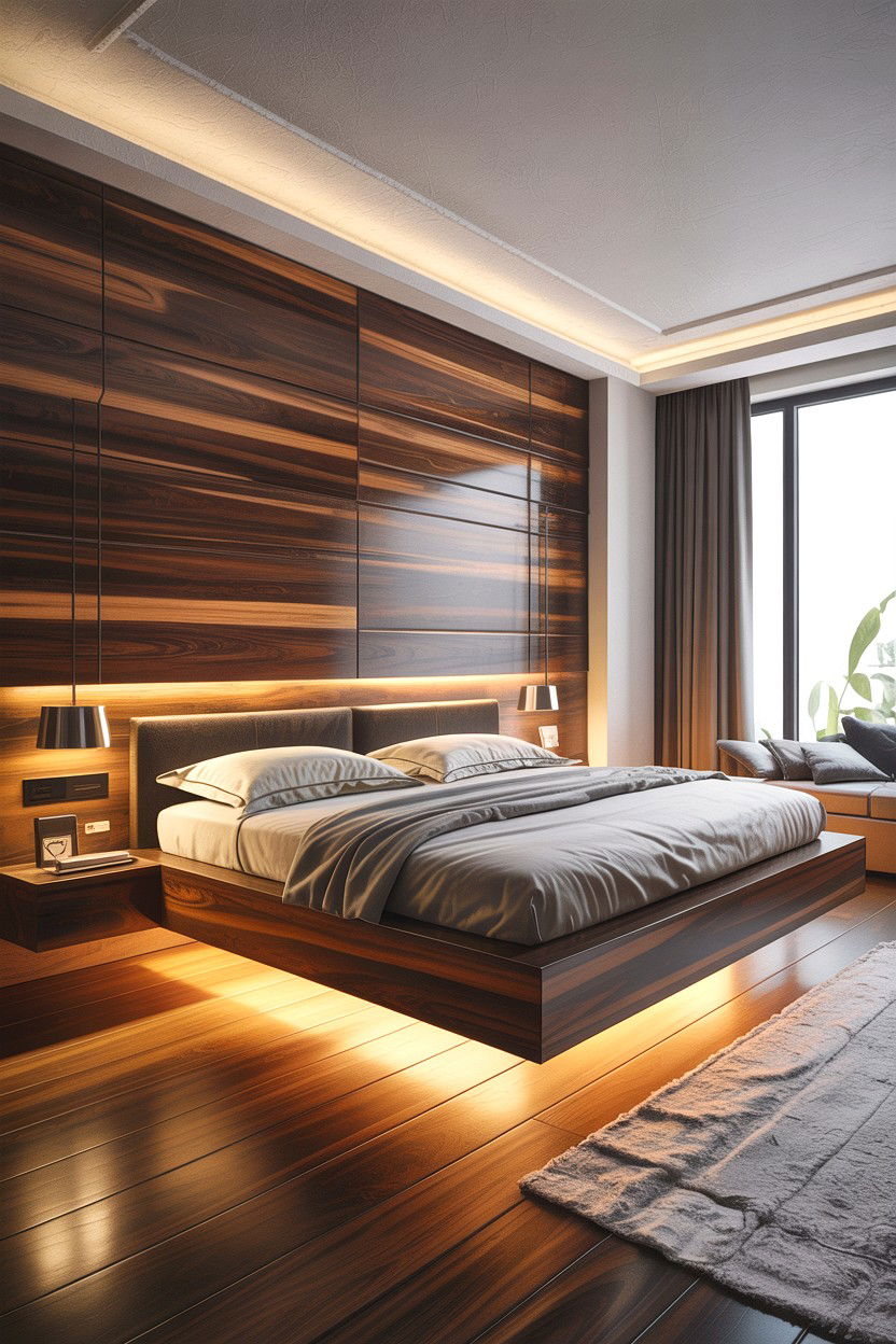 Cantilevered Bed Design - 30 architect bedroom ideas