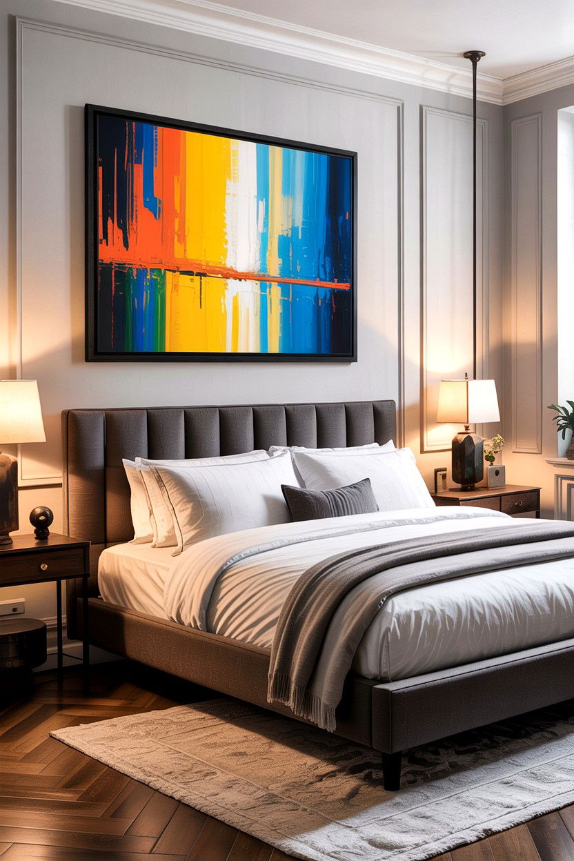 Canvas Floater Frames - 30 bedroom picture frames