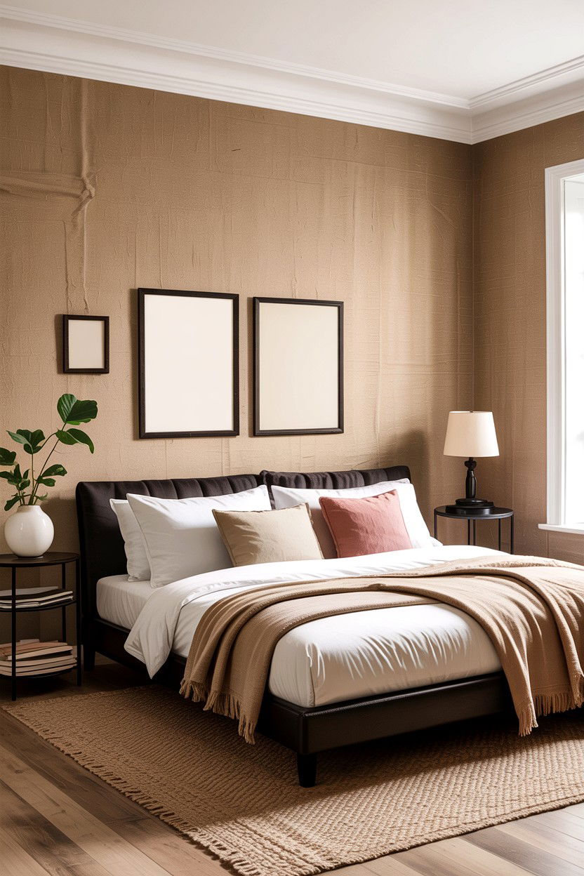 Canvas Texture Wallpaper - 30 bedroom textured wallpapers