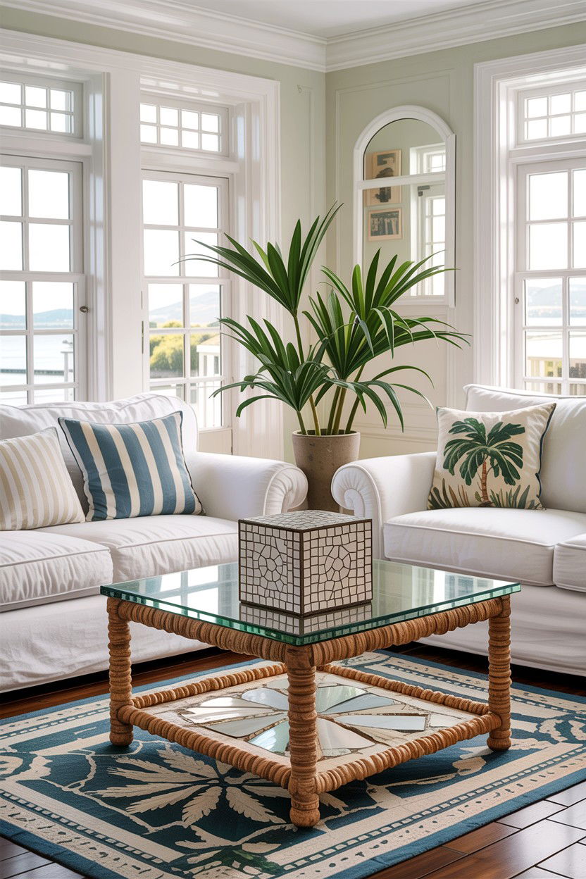 Capiz Shell Box - 30 living room decorative boxes