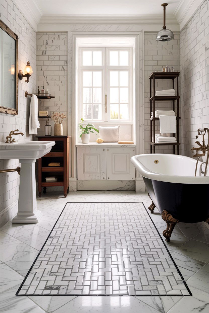 30 Modern Heated Bathroom Floor Ideas for Comfort