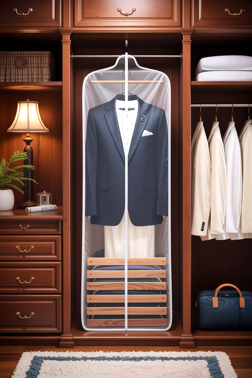 Cedar garment bag - 30 bedroom garment bags