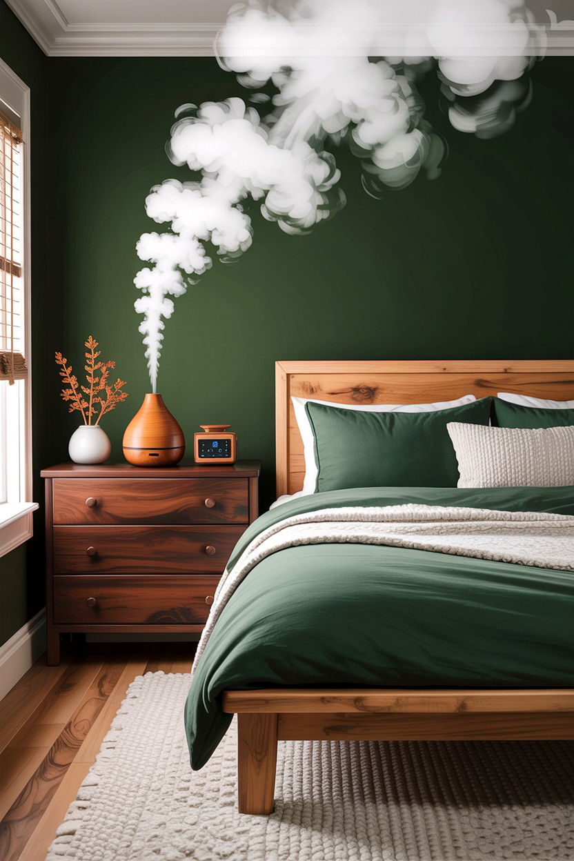 Cedarwood Sleep Sanctuary - 30 bedroom aromatherapy ideas