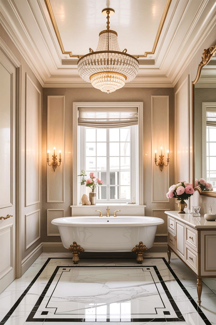Ceiling height bathroom - 30 bathroom design rules