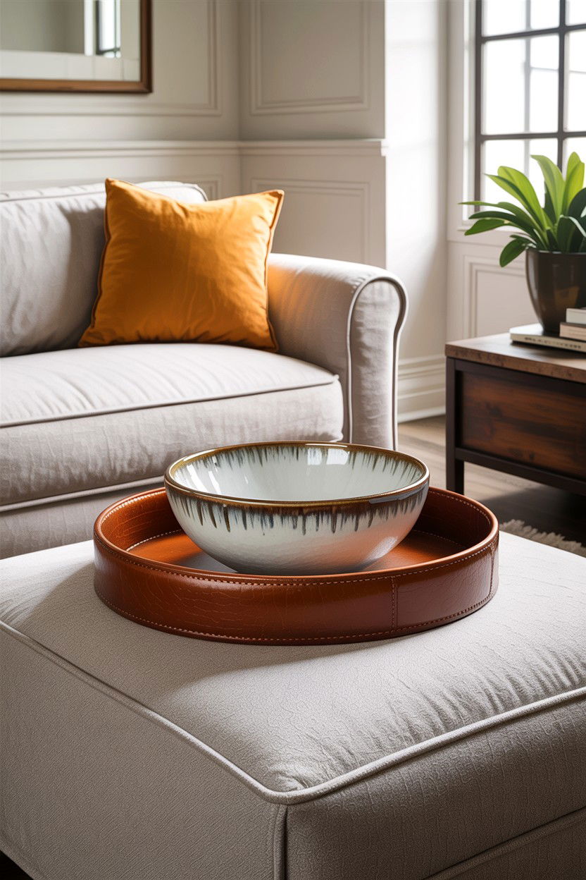 Ceramic Bowl Tray Decor - 30 living room decorative bowls